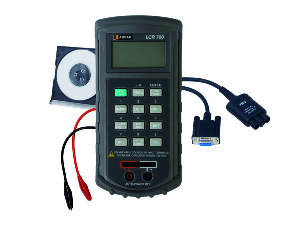 Audac LCR700 LCR m 120 og 1000 Hz test freq 